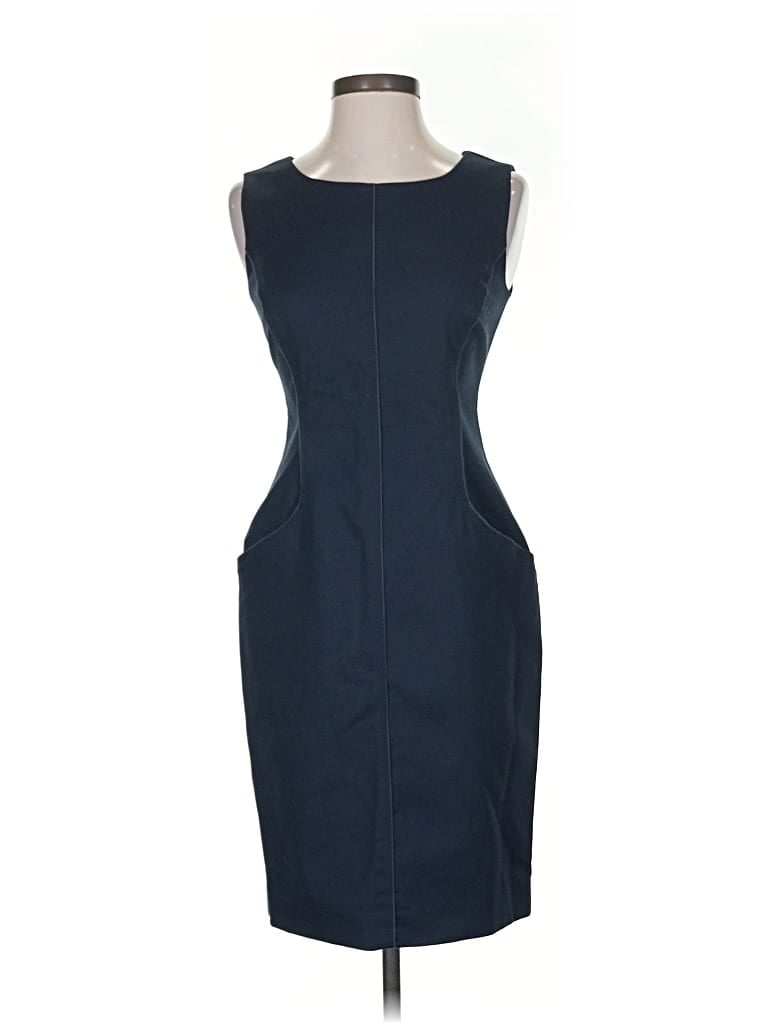 Pre-owned Tahari Cocktail Dress In Blue