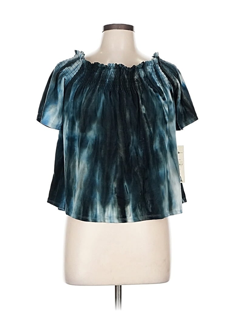 Pre-owned Wishful Park Short Sleeve T-shirt In Blue