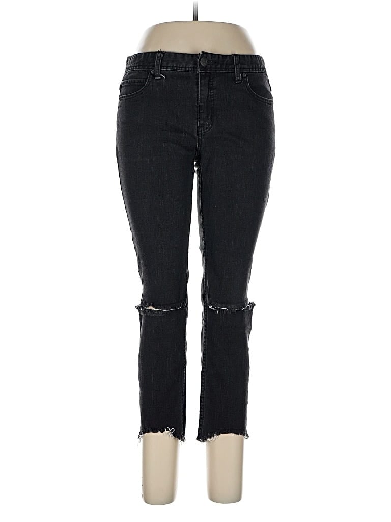 Pre-owned Free People Jeans In Black