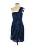 BCBGMAXAZRIA 100% Polyester Blue Cocktail Dress Size 4 (petite) - photo 1