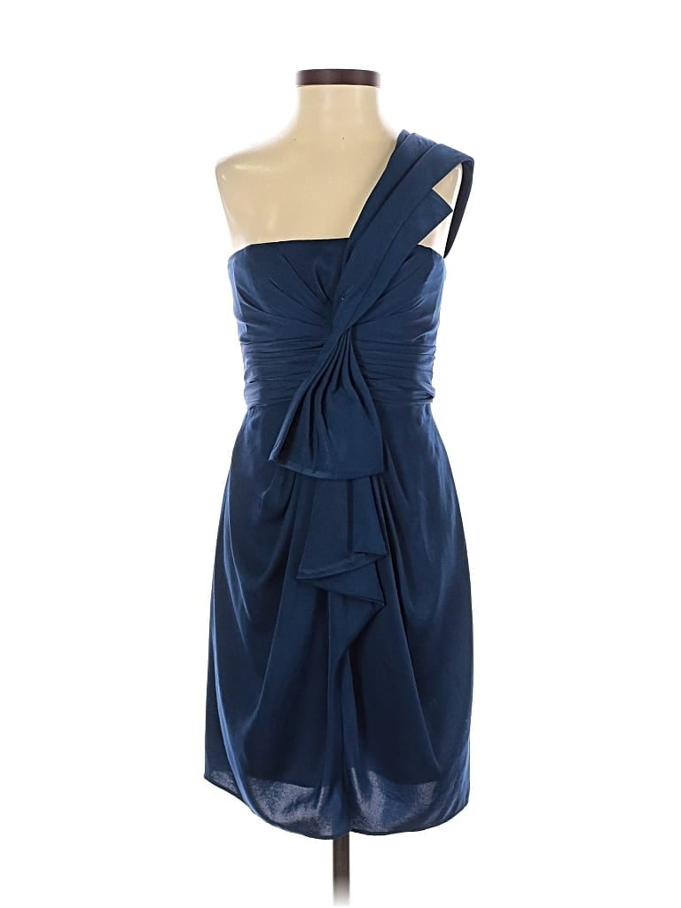 Click to view more detailed imagery on our partner's website Pre-owned Bcbgmaxazria Cocktail Dress In Blue