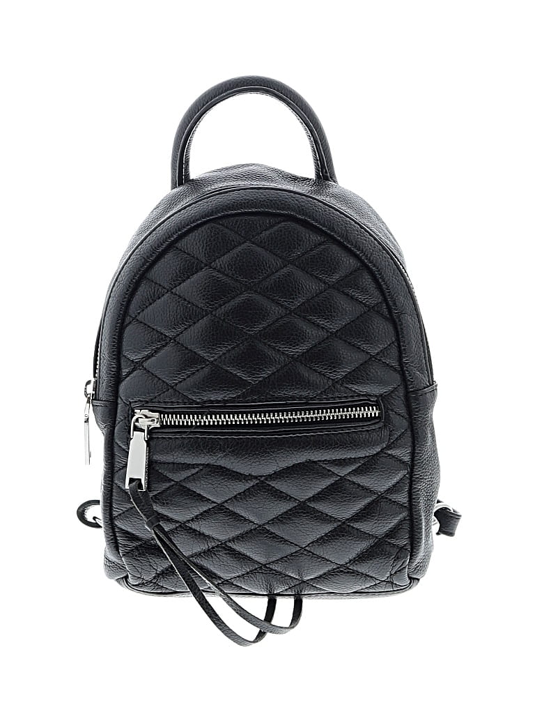 REBECCA MINKOFF Pre-owned Leather Backpack In Black
