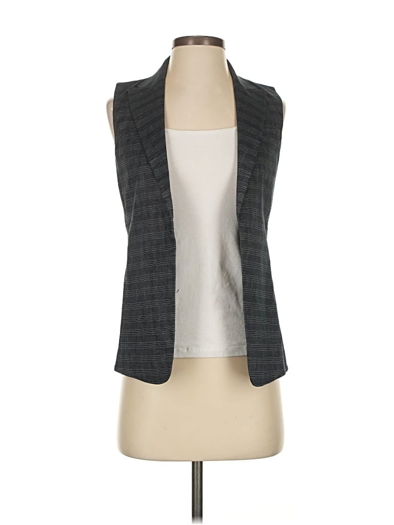 Pre-owned Theory Tuxedo Vest In Gray