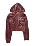 Assorted Brands Burgundy Zip Up Hoodie Size S (kids) - photo 1