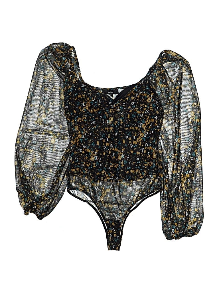 Pre-owned Lulus Bodysuit In Black