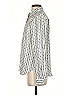 Ann Taylor LOFT 100% Polyester Print Ivory Long Sleeve Blouse Size XS - photo 5