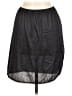 Bali Solid Black Casual Skirt Size M - photo 2