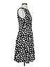 DKNY Polka Dots Black Cocktail Dress Size 2 - photo 4