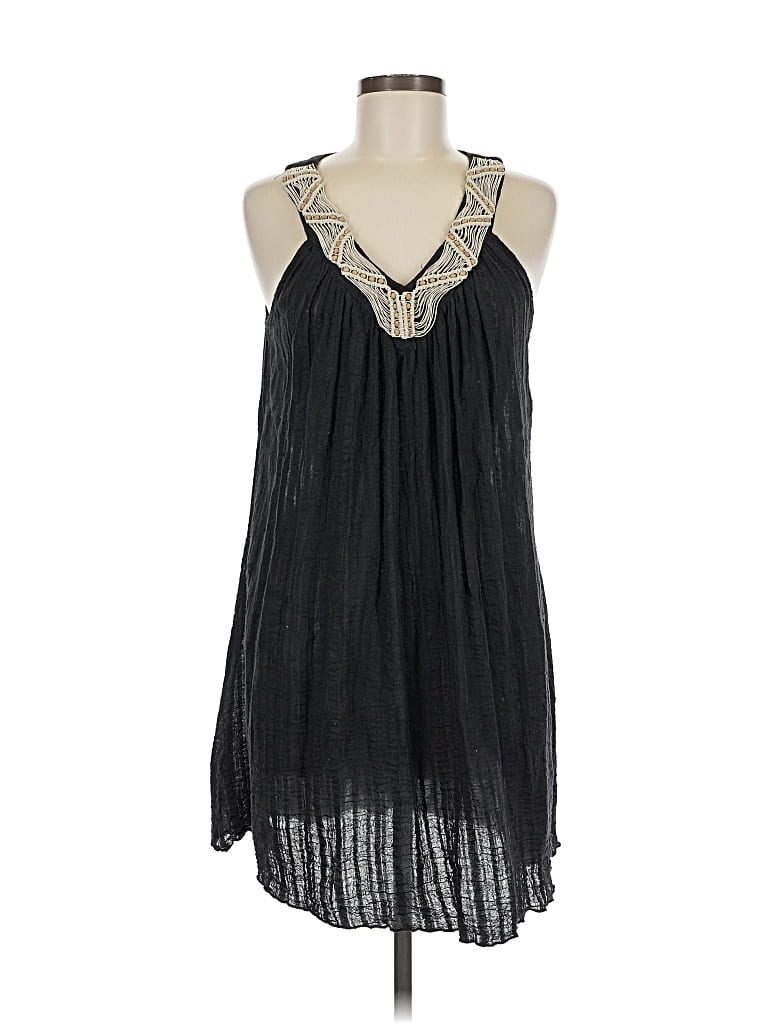 Pre-owned Dotti Sleeveless Blouse In Black