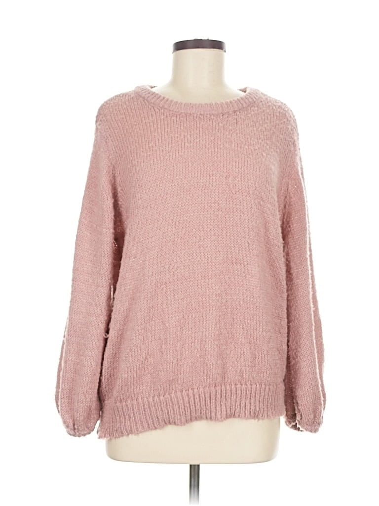 A NEW DAY Pre-owned Pullover Sweater In Pink