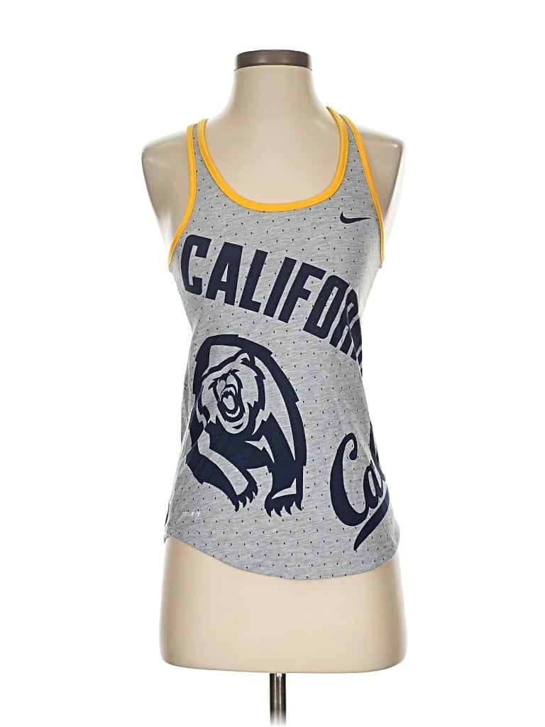 Pre-owned Nike Active Tank Top In Gray