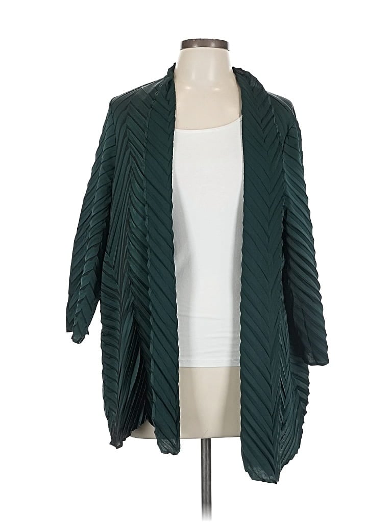 Pre-owned Chico's Cardigan Sweater In Blue