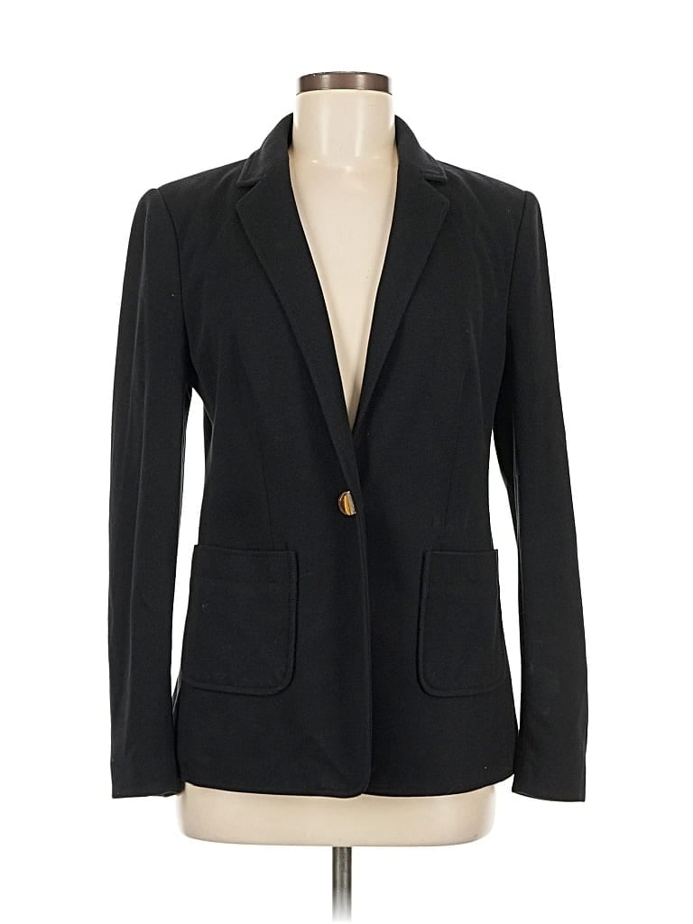 Pre-owned Ann Taylor Loft Blazer Jacket In Black