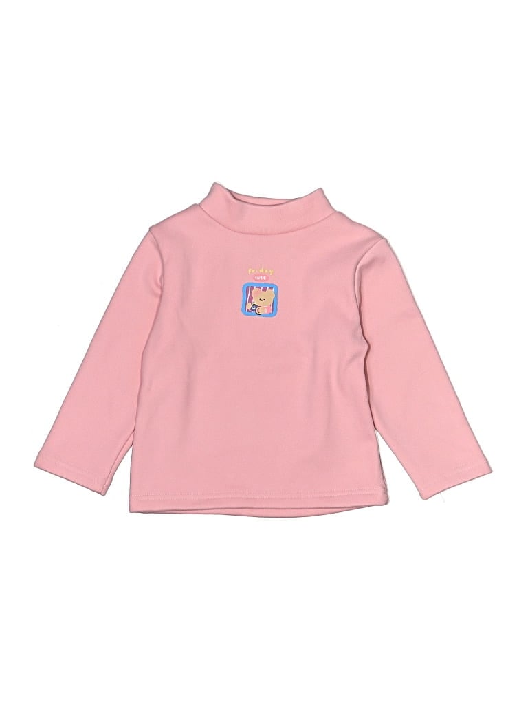 Pre-owned Assorted Brands Kids' Pullover Sweater In Pink