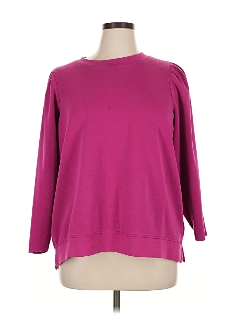 CABLE & GAUGE Pre-owned Sweatshirt In Purple