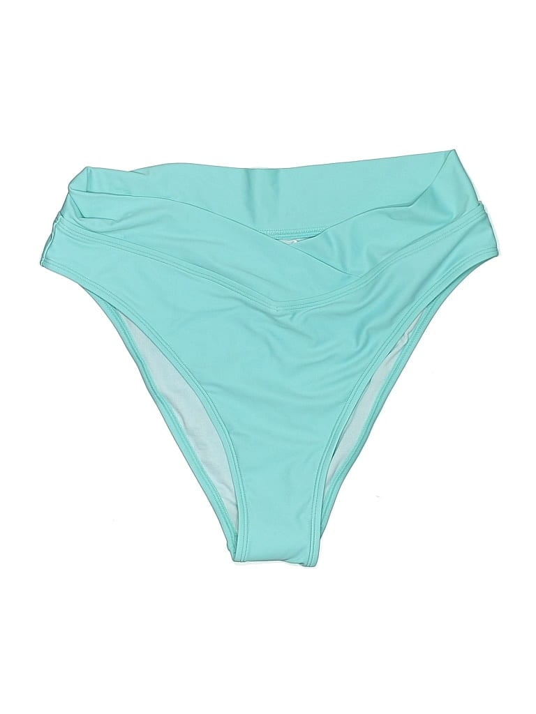 Pre-owned Unbranded Swimsuit Bottoms In Blue