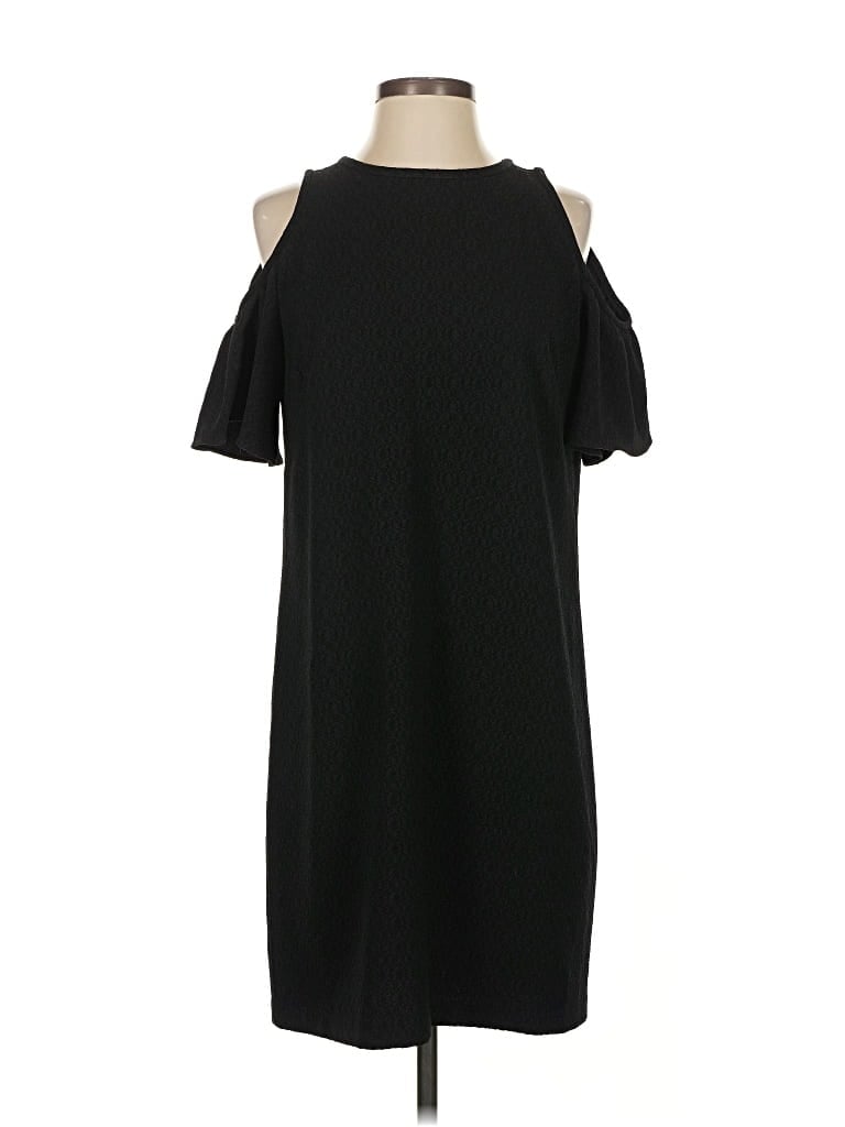 Pre-owned Ann Taylor Loft Casual Dress In Black