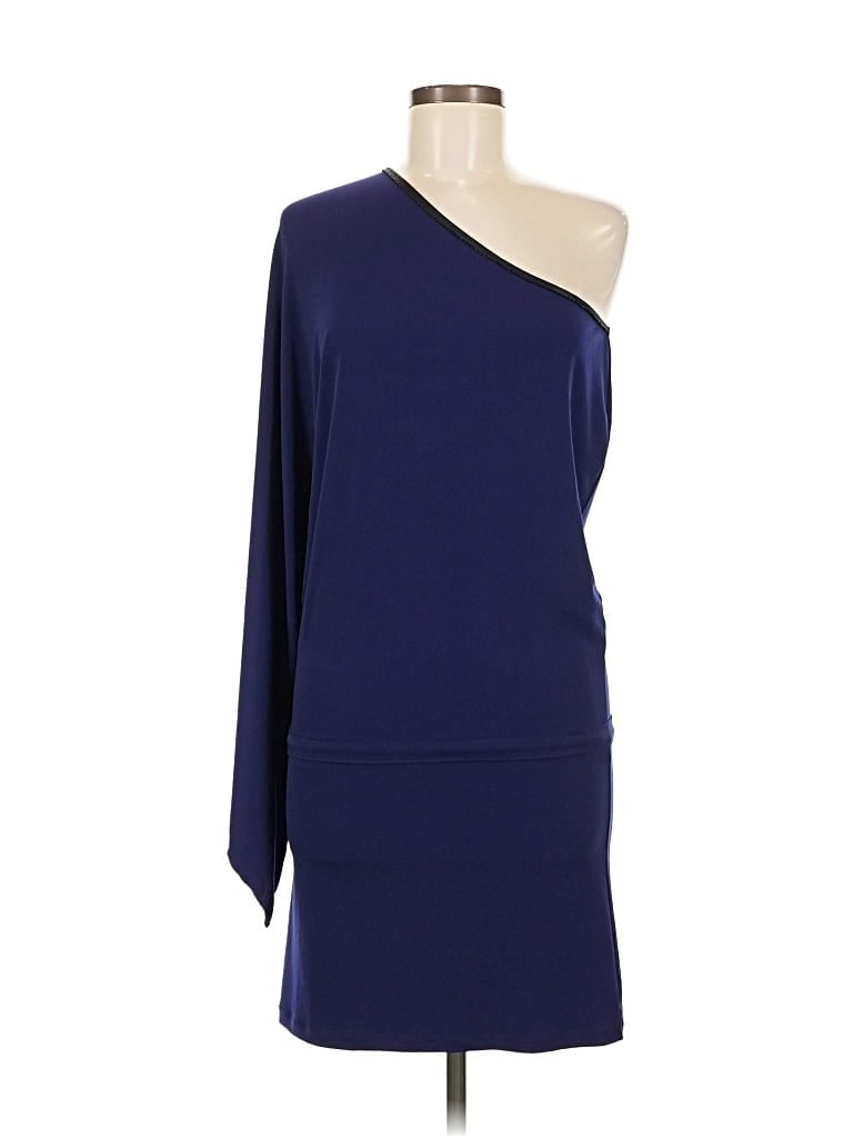 Pre-owned Moda International Cocktail Dress In Blue