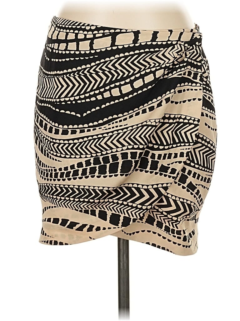 Pre-owned Bebe Casual Skirt In Gold