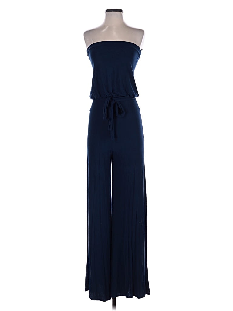 Pre-owned Playne Jane Jumpsuit In Blue