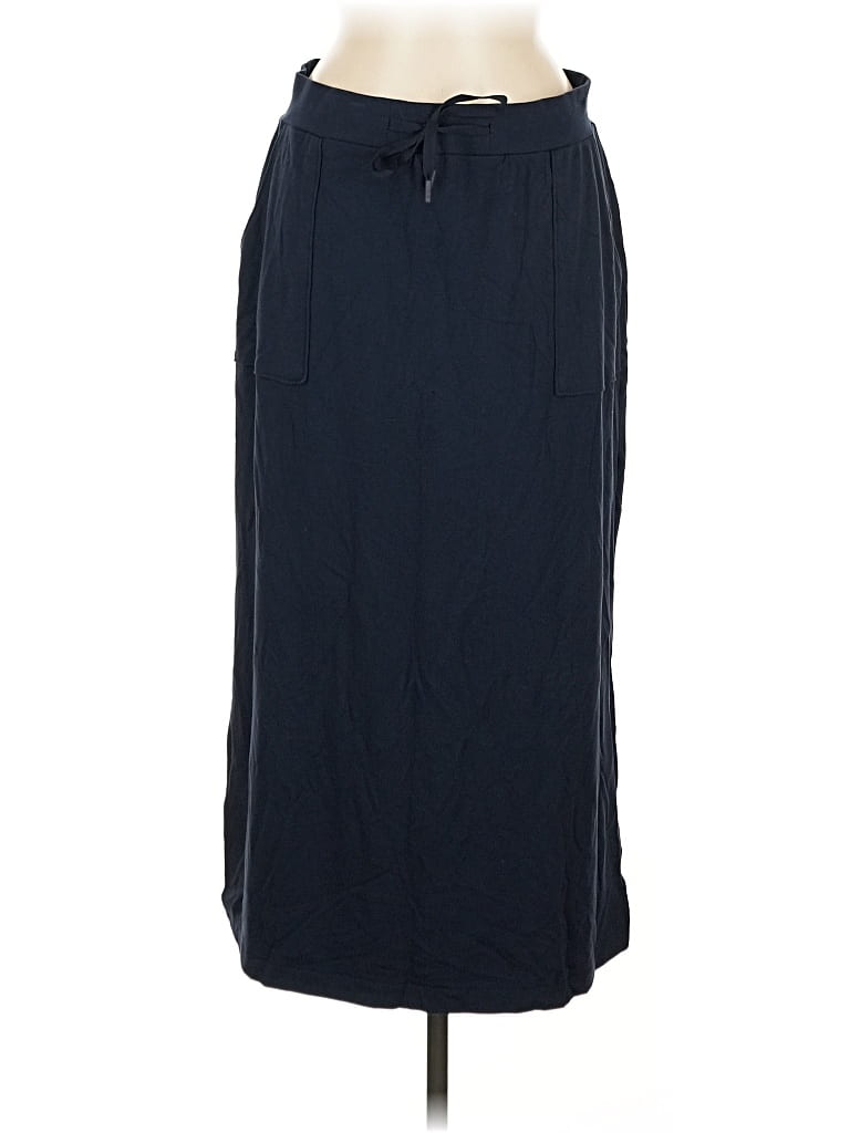 Pre-owned Cozy Earth Casual Skirt In Blue