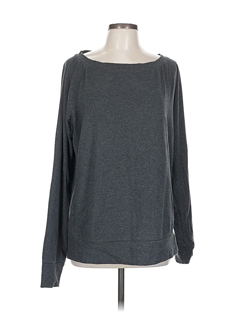 NIKE Pre-owned Long Sleeve T-shirt In Gray