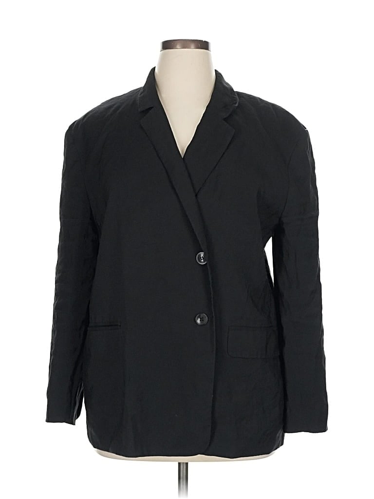 Click to view more detailed imagery on our partner's website Pre-owned Madewell Blazer Jacket In Black