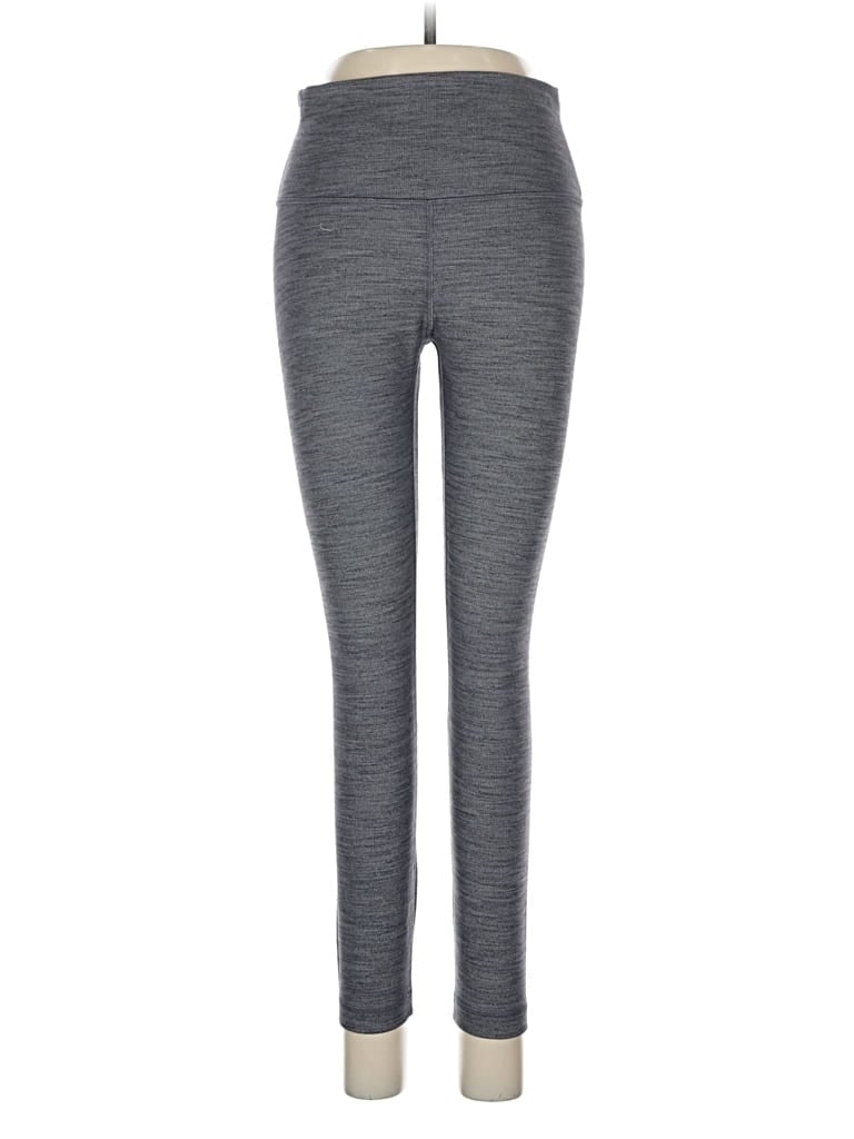 Pre-owned Lululemon Athletica Yoga Pants In Gray