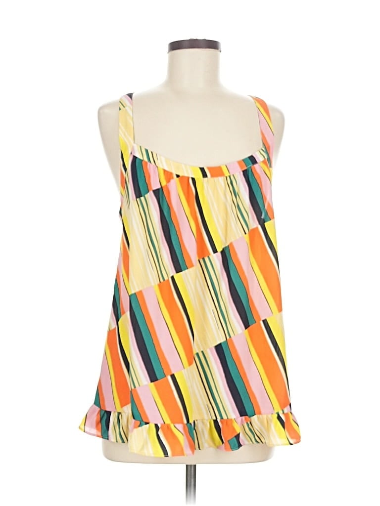 CABI Pre-owned Sleeveless Blouse In Yellow