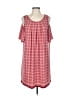 Max Studio Burgundy Casual Dress Size L - photo 1