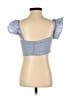 Tularosa 100% Cotton Blue Sleeveless Top Size XS - photo 2