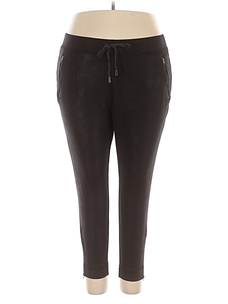 Pre-owned Lane Bryant Casual Pants In Brown