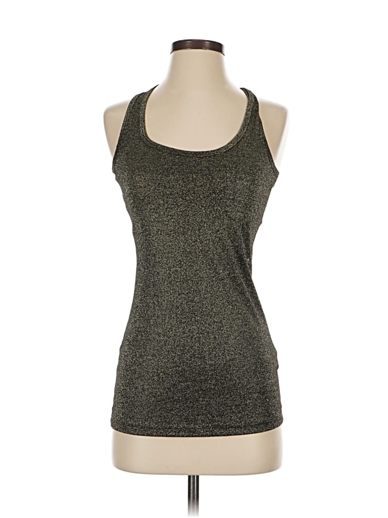 Pre-owned Papaya Tank Top Gray Halter Neckline Tops