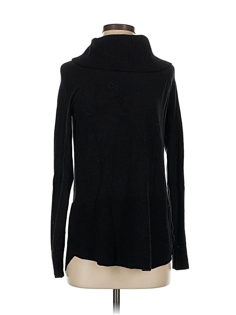 Pre-owned Cyrus Turtleneck Sweater In Black