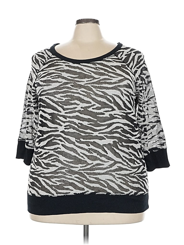 Pre-owned Torrid Pullover Sweater In Gray