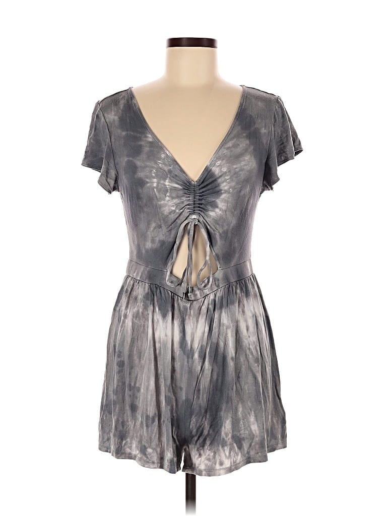 Pre-owned American Eagle Outfitters Romper In Gray