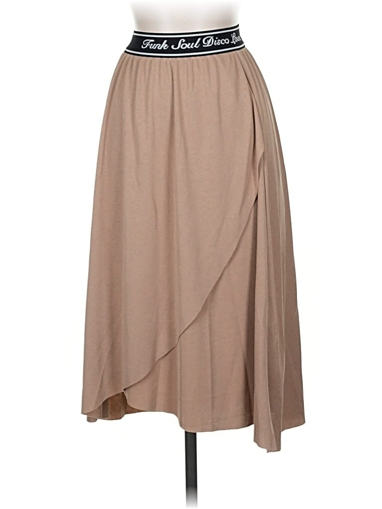 Pre-owned Assorted Brands Casual Skirt In Brown