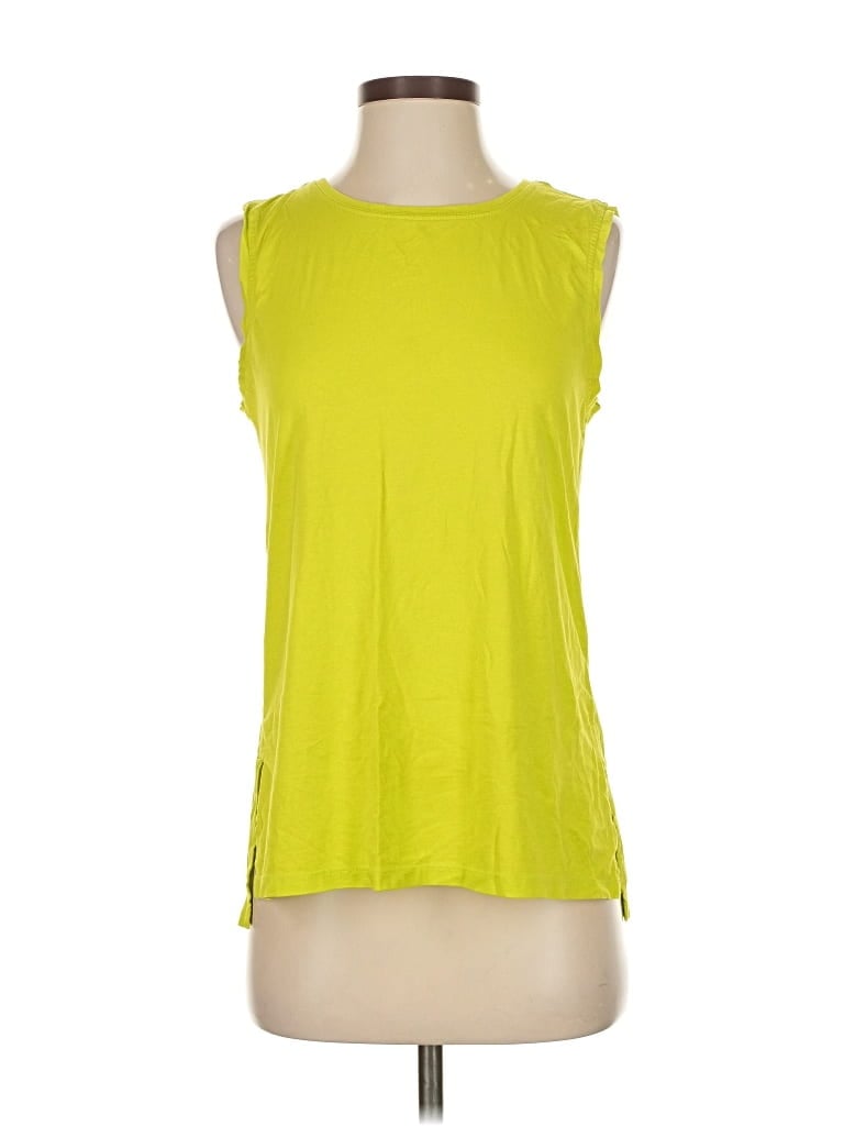 Pre-owned Core 10 Sleeveless T-shirt In Yellow