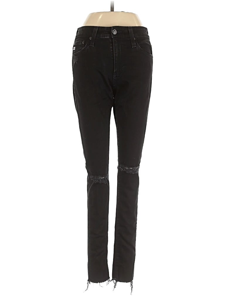 Pre-owned Adriano Goldschmied Jeans In Black