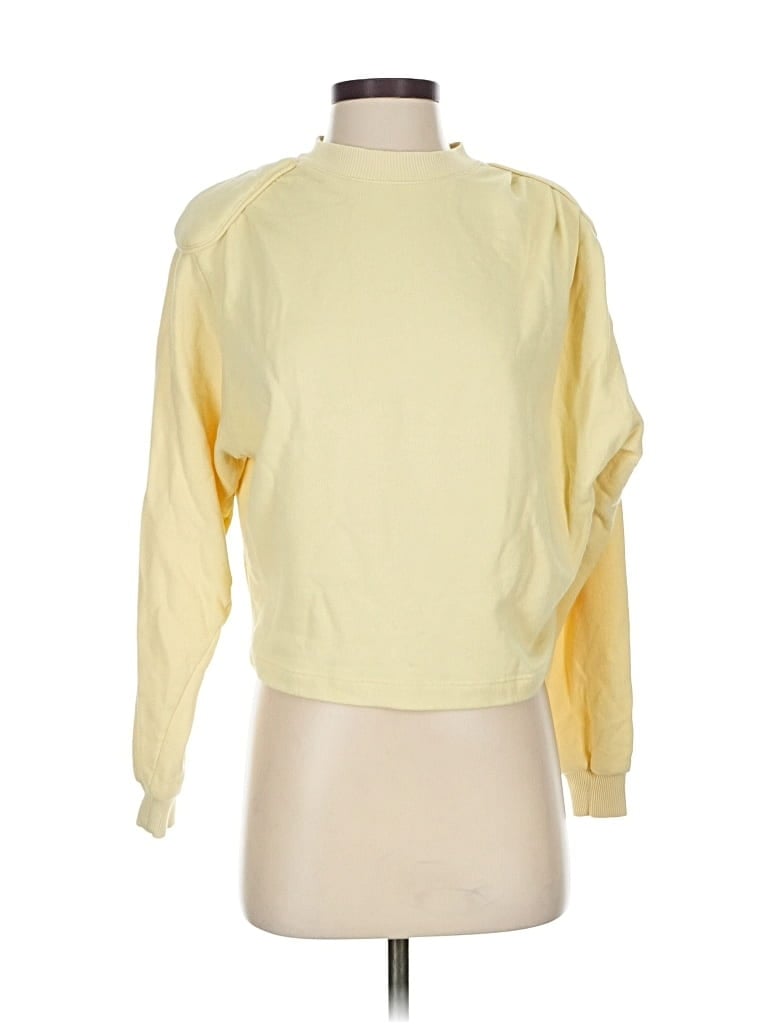 Pre-owned Unbranded Sweatshirt In Yellow