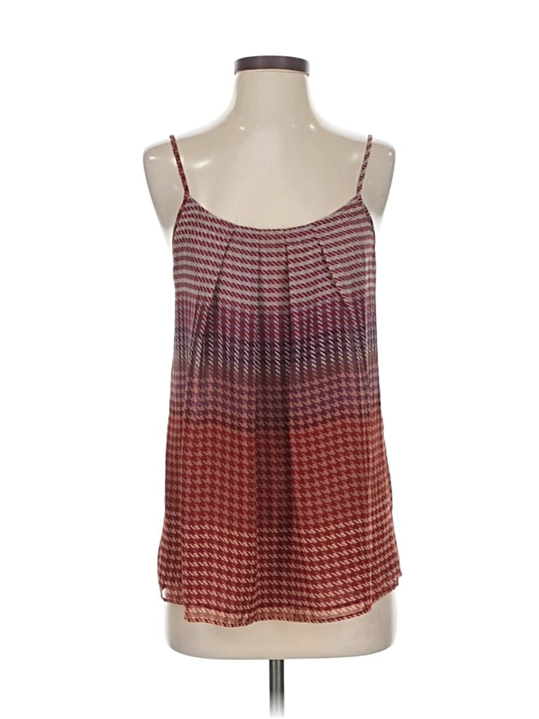 Pre-owned Cabi Sleeveless Blouse In Red