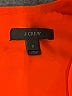 J.Crew 100% Polyester Orange Cocktail Dress Size 0 - photo 7