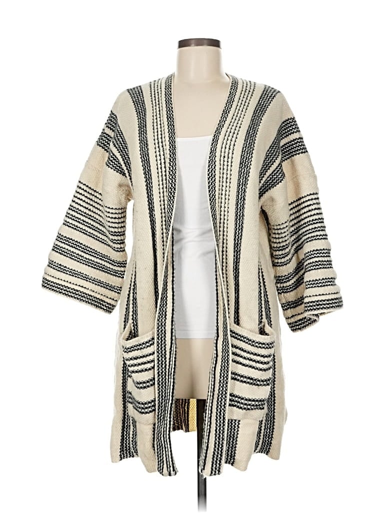 Pre-owned Unbranded Cardigan Sweater In Brown