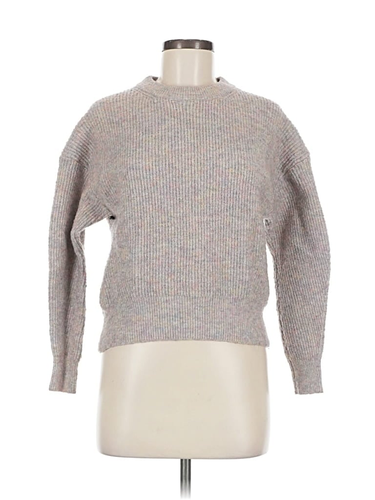 Pre-owned Heartloom Pullover Sweater In Gray