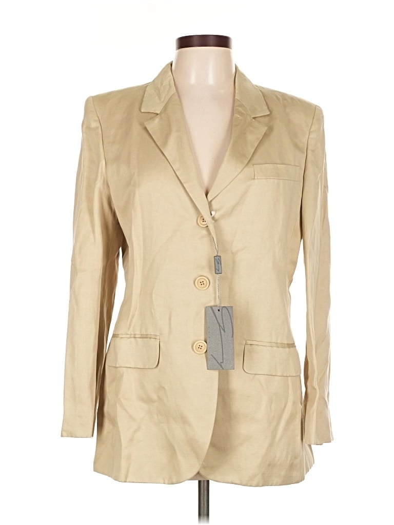 Pre-owned Genny Blazer Jacket In Gold