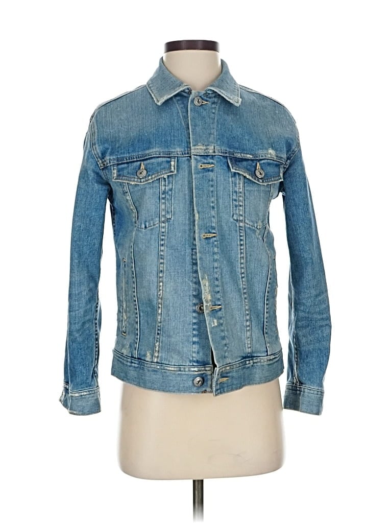 Pre-owned Adriano Goldschmied Denim Jacket In Blue