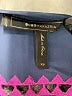 BCBGMAXAZRIA 100% Silk Blue 3/4 Sleeve Silk Top Size XS - photo 7