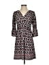 Sophie Max Print Black Casual Dress Size S - photo 1