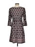 Sophie Max Print Black Casual Dress Size S - photo 2