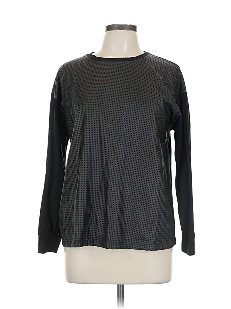 Pre-owned Anne Klein Pullover Sweater In Black
